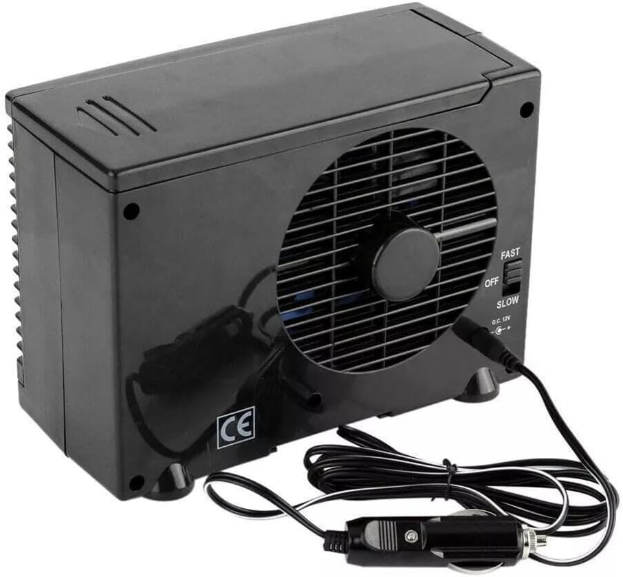 Ventilateur De Refroidissement Portable Pour Voiture Avec Climatiseur Réglable, Système De Refroidissement Par évaporation D'eau Et Glace, Ventilateur De Bureau à Faible Bruit Pour Véhicule, Camion