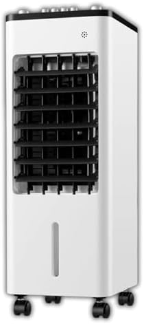  Ventilateur Rafraîchisseur D'air Portable Par évaporation Avec Cristaux De Glace, Déshumidificateur Et Oscillation à 90° Pour Chambre Et Bureau, 3 Vitesses, Double Réservoir, Circulation D'air écoén