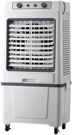 GENERIC Réservoir De Refroidisseur D'évaporation De L'industrie 40L, Climatiseur Mobile à 3 Vitesses Pour Les Grandes Pièces, Oscillant Avec Roulettes, Refroidissement Efficace Et Purification De L'air Pour L