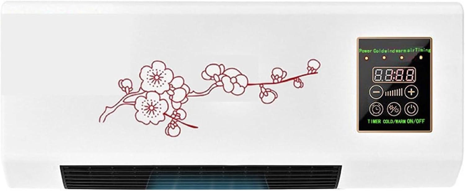  Climatiseur 1800W, Compact & Calme, Refroidissement Mural Mobile Avec Minuterie, Idéal Pour Le Bureau Et La Maison, Contrôle Efficace De La Température, Facile à Installer