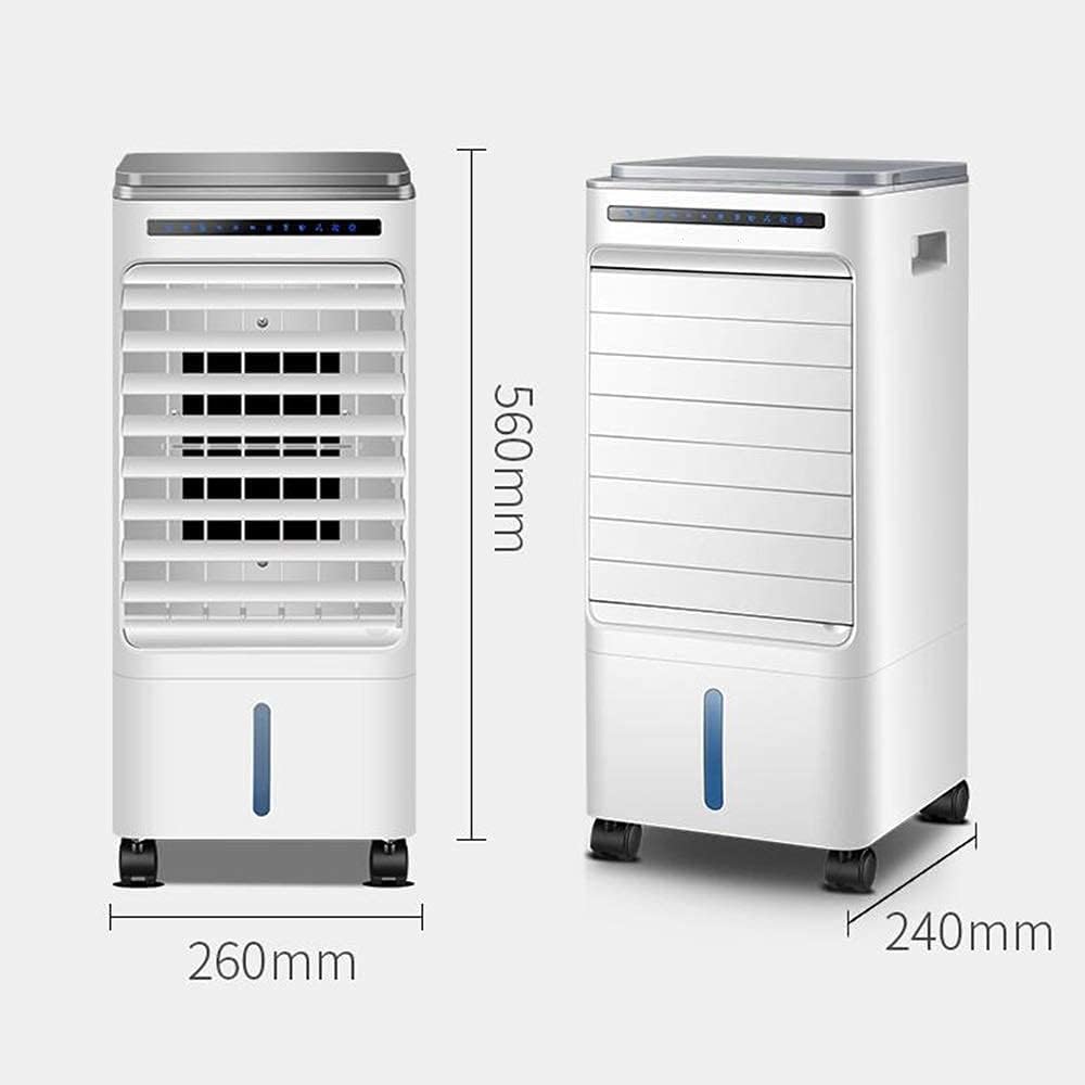  Ventilateurs Sur Pied Ventilateur De Climatisation, 3 Vitesses, Oscillation à 90°, Humidificateur à Synchronisation 7H, Refroidisseur D'air Par évaporation, Ventilateur De Refroidissement Pour Bureau,