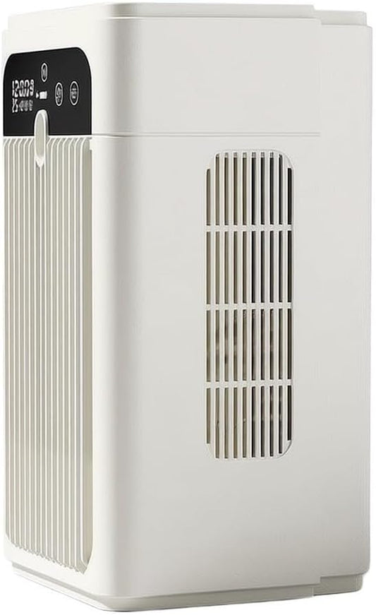  Refroidisseur Par évaporation Portable Avec Minuterie Intelligente, Ventilateur De Bureau Double De 500 Ml, Rechargeable 3000 MAh Pour La Maison, Le Fitness, La Salle De Sport