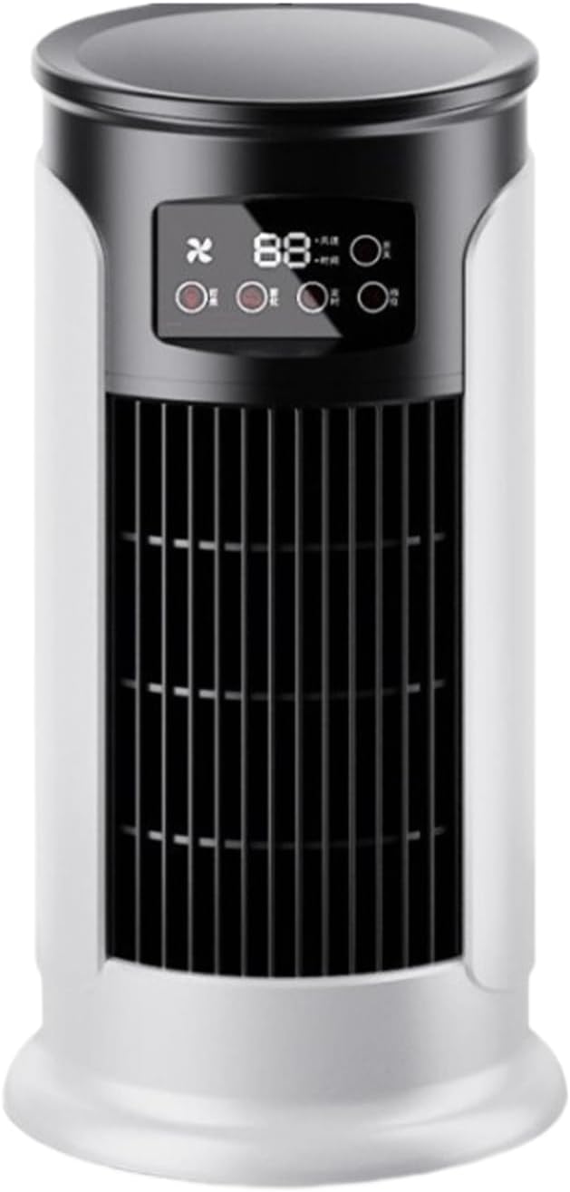  Ventilateur Climatiseur, Ventilateur Personnel Rafraîchisseur D'Air Évaporatif, Vitesses Réglables - Réservoir 300ml - Silencieux Pour Bureau, Domicile Et Voyage