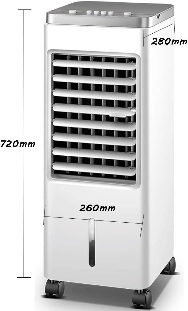  Climatiseur Portable, Ventilateur, Refroidisseur D'air Mobile, Climatiseur Simple À Air Froid, Ventilateur De Réfrigération, Appareil Ménager, Petit Climatiseur 720 Mm X 280 Mm X 260 Mm