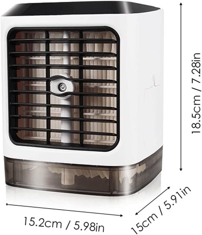  DieffematicKTY Climatiseur Mobile Portable Air Conditioner Mini Portable Air Cooler Fan Air Conditioner