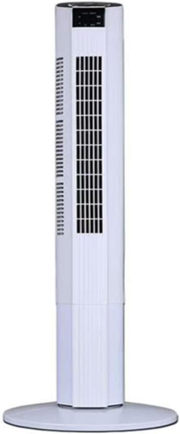  Ventilateur De Tour, Refroidisseur D'air De Chambre à 3 Vitesses Avec 60 Oscillation, Minuterie 12H, Affichage LED, Ventilateur De Stand-up électrique Silencieux Sans Lame Pour Le Bureau à Domicile