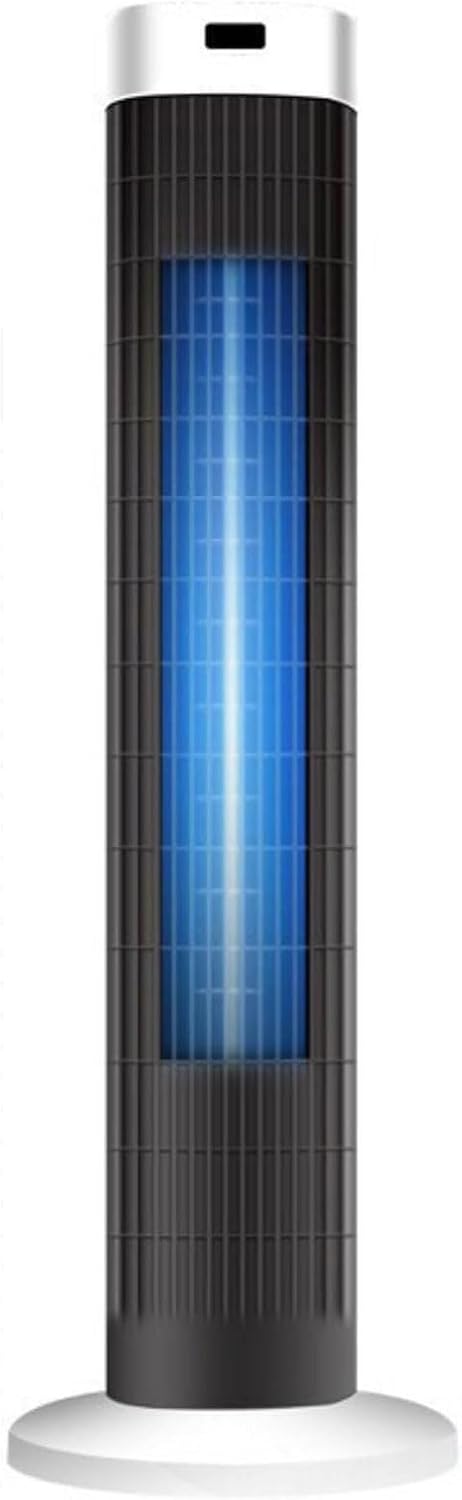 GENERIC Refroidisseur D'air évaporatif 3 En 1 Avec Oscillation à 80°, Ventilateur De Tour Portable Avec 3 Vitesses Et Fonctionnement Silencieux, Idéal Pour Le Refroidissement De Bureau à Domicile Et La Circul