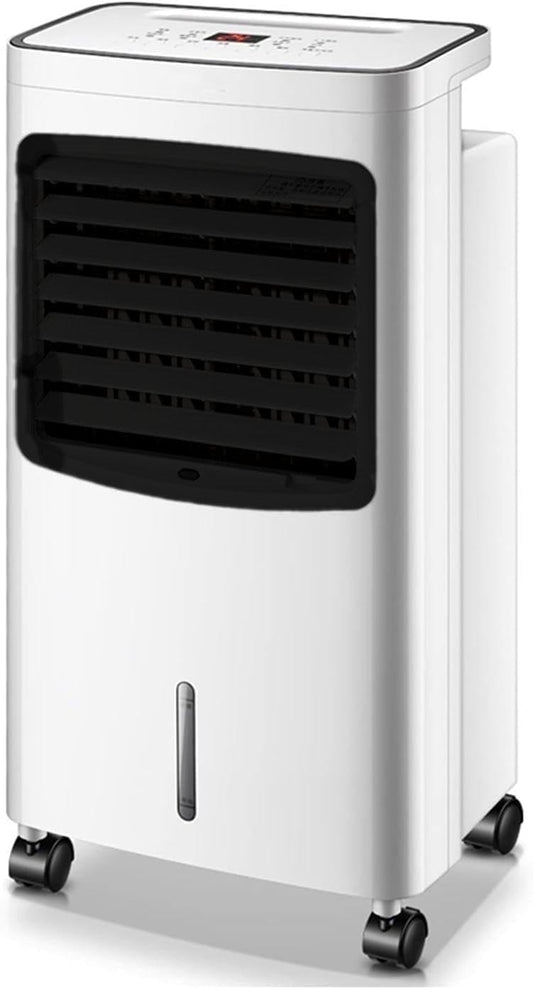 GENERIC Refroidisseur D'évaporation Portable Avec Télécommande, Ventilateur De Brive Silencieux Pour Le Bureau à Domicile, Dispositif De Refroidissement Efficace énergétique Avec Flux D'air Réglable, Concepti
