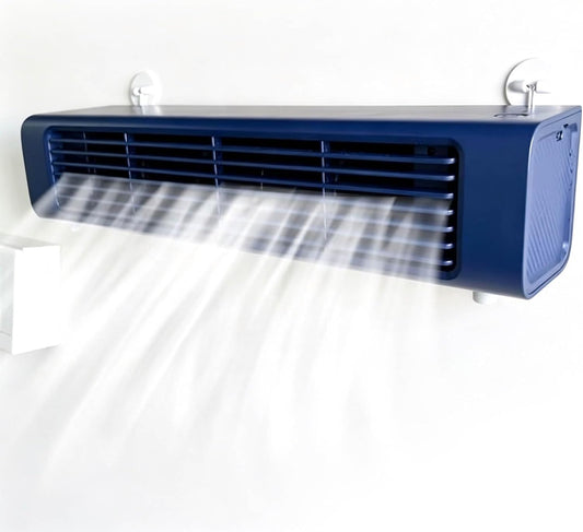  Climatiseur Mural Portable Avec Télécommande Et 3 Étapes, Tracas De Table Tranchées Pour Le Bureau Et La Maison, Refroidissement Sans Beau, Flexible À Placer, Idéal Pour Dormir Et Travailler, Concepti