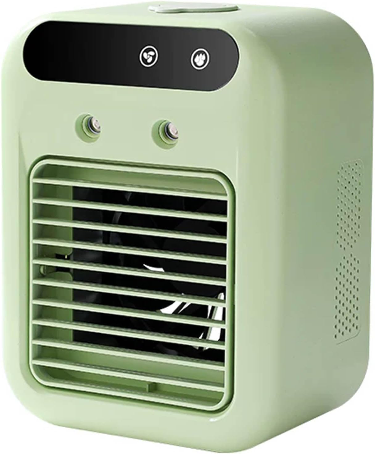 GENERIC Ventilateur Silencieux USB Réglable à 2 Vitesses, Humidificateur De Bureau De Chevet Pour Voiture, Dortoir, Camping