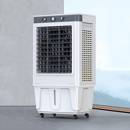  Climatiseur Par évaporation 3 Vitesses, Refroidisseur D'air Portable Pour Pièce, Extérieur, Commercial, Bureau, Volume D'air De 7 000 M³/h