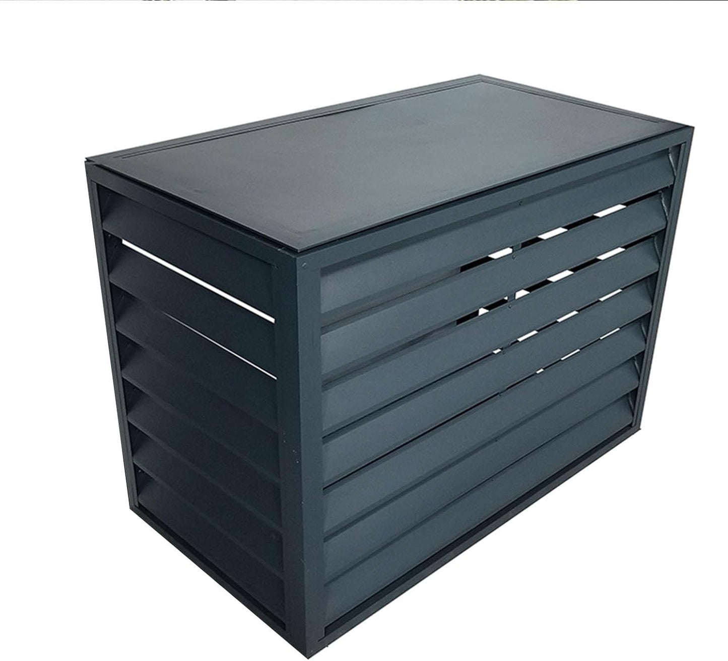 GENERIC Housse De Protection Pour Climatiseur Extérieur - Résistante Aux Intempéries - Clôture élégante Pour Dissimuler Le Climatiseur - Ajustement Universel Pour Tous Les Modèles