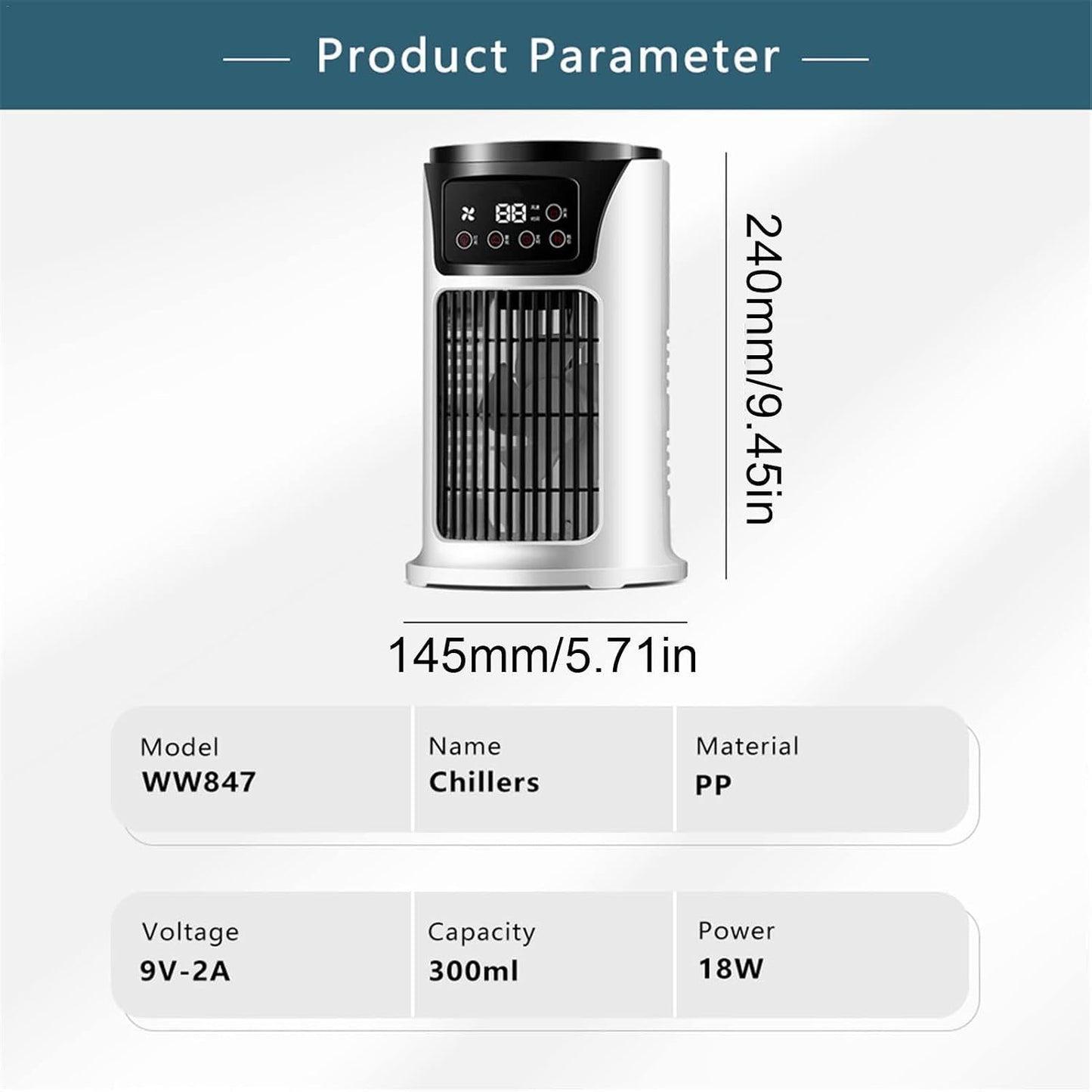  Ventilateur De Climatiseur Portable,Climatiseurs Portables | Climatisation Personnelle - Petit Refroidisseur D'air De Ventilateur De Refroidissement Silencieux De Climatisation Pour La Chambre à Couch