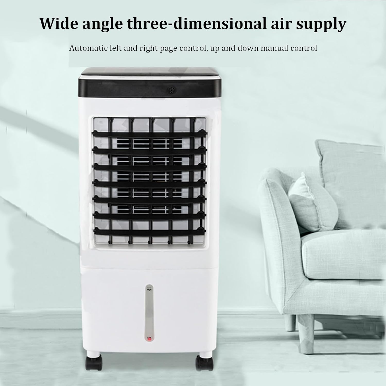  Climatiseur Portable, Petit Refroidisseur D'air De Réfrigération à Trois Vitesses De Vent Réglables, Climatiseur Intérieur Avec Minuterie De 7 Heures, Pratique à Déplacer,pour Chambres à Coucher, Sal