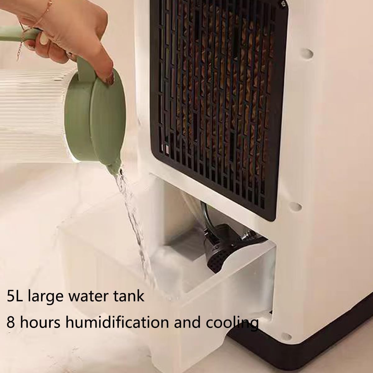  Télécommande - Classe énergétique A - Refroidissement Et Chauffage évaporatifs - Chauffage Mobile Et Ventilateur De Refroidissement