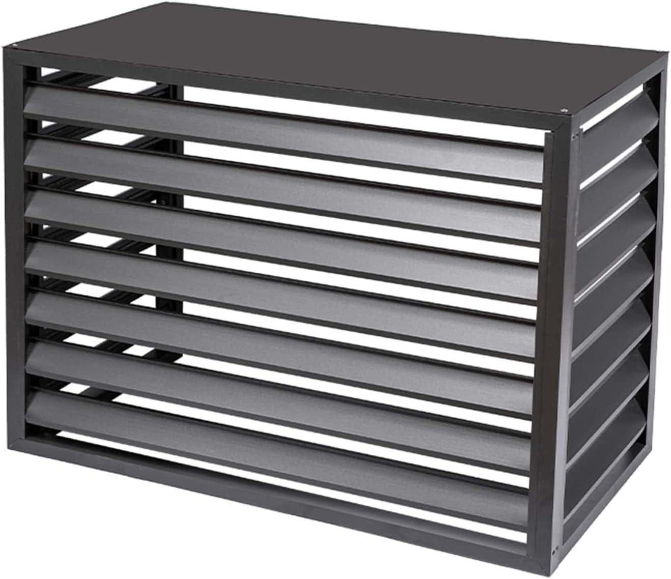  Couverture De Climatiseur De Fenêtre Extérieure, Couverture De Protection Résistante Aux Intempéries En Aluminium For Les Unités Extérieures, Écran De Confidentialité For Stores De Jardin (Color : Sc