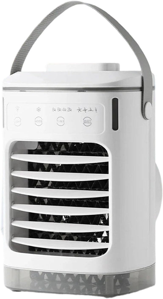  Refroidisseur D'Air Évaporatif Silencieux Portable Avec Télécommande Et Réservoir, Ventilateur Colonne Sans Pales D'Été, Climatiseur Intelligent Mobile Pour Salon, Chambre, Dortoir