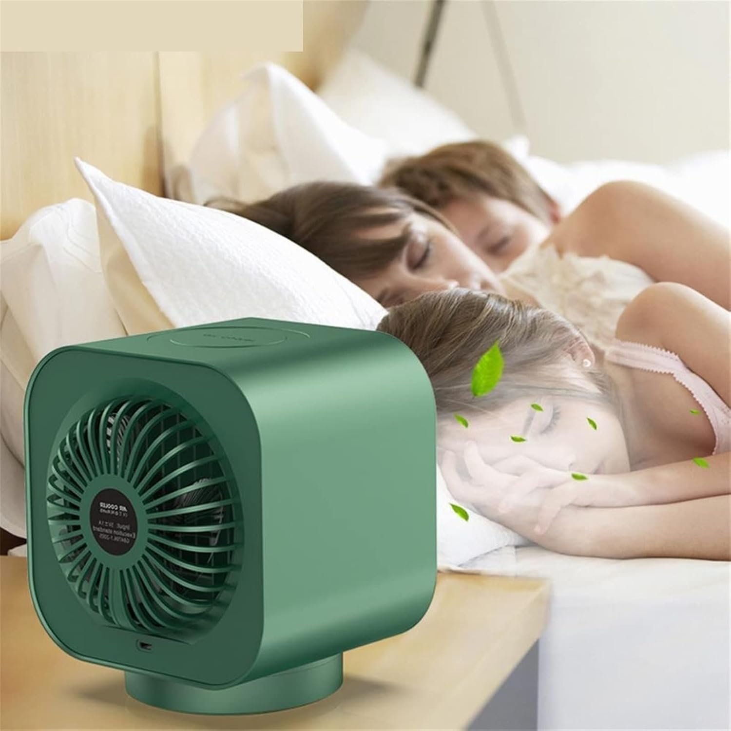  DieffematicKTY Climatiseur Mobile Portable Air Cooler Fan Summer Spray Three Gears Air Adjustable Mini Portable Air Conditioner (Color : White)