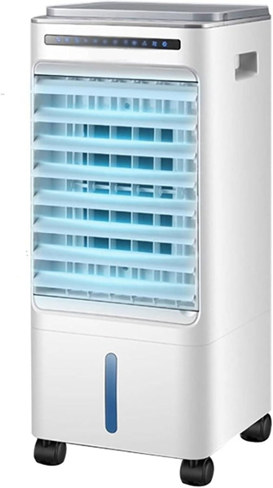  Climatiseur Portable 3 En 1 Ultra Silencieux, Ventilateur De Refroidissement à 3 Vitesses, Oscillation Automatique à 60 °, Minuterie De 7 Heures, 4 Glacières, Refroidisseur D'air Par évaporation Pou