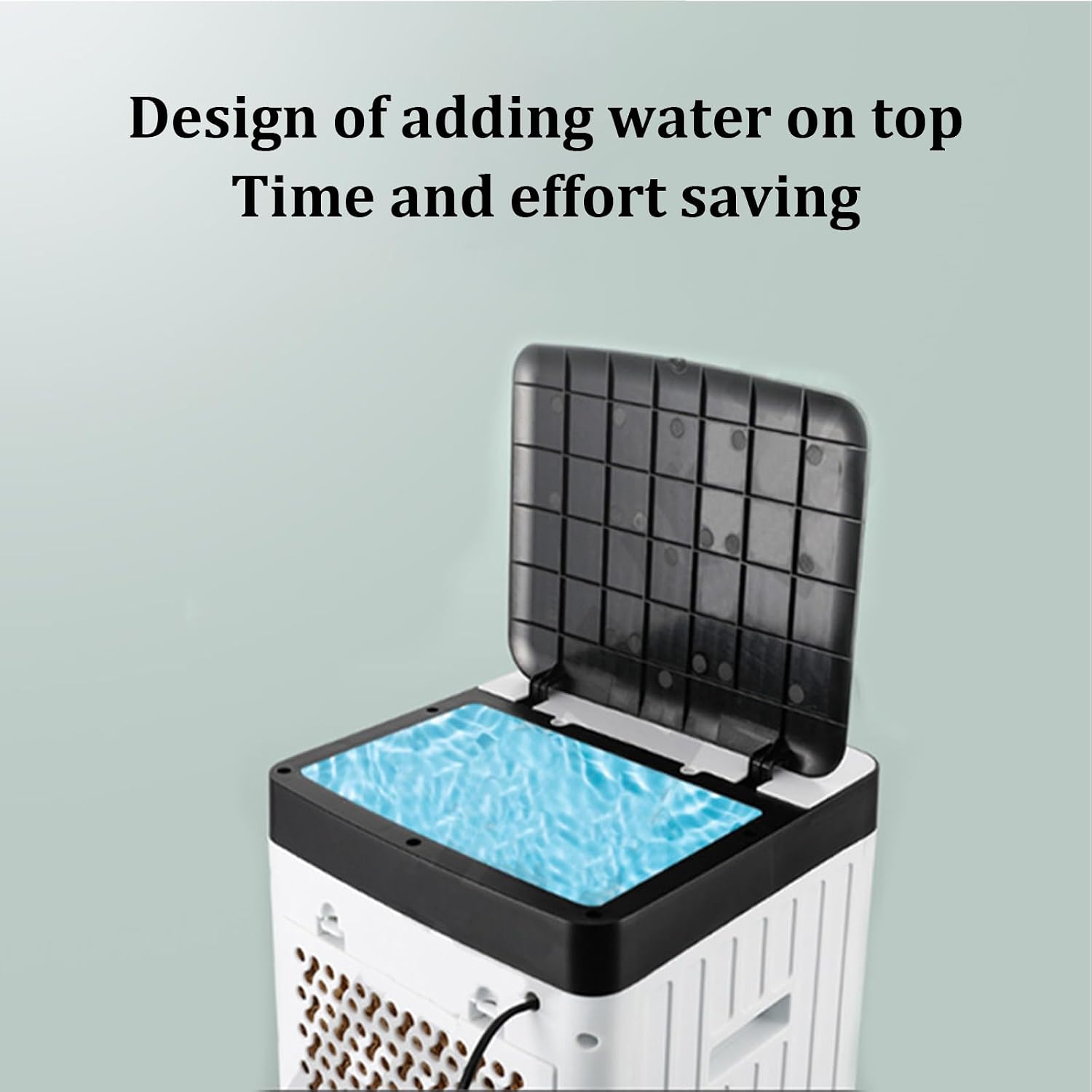  Climatiseur Portable, Petit Refroidisseur D'air De Réfrigération à Trois Vitesses De Vent Réglables, Climatiseur Intérieur Avec Minuterie De 7 Heures, Pratique à Déplacer,pour Chambres à Coucher, Sal