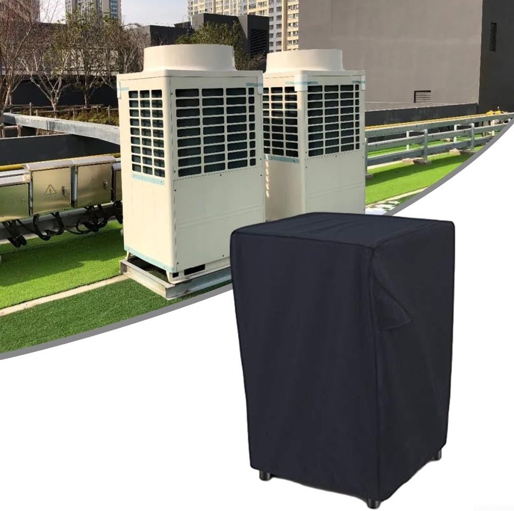  Zoegneer Housse Anti-poussière Portable Pour Climatiseur D'extérieur - Pour La Maison Et La Cuisine (65 X 50 X 100 Cm)