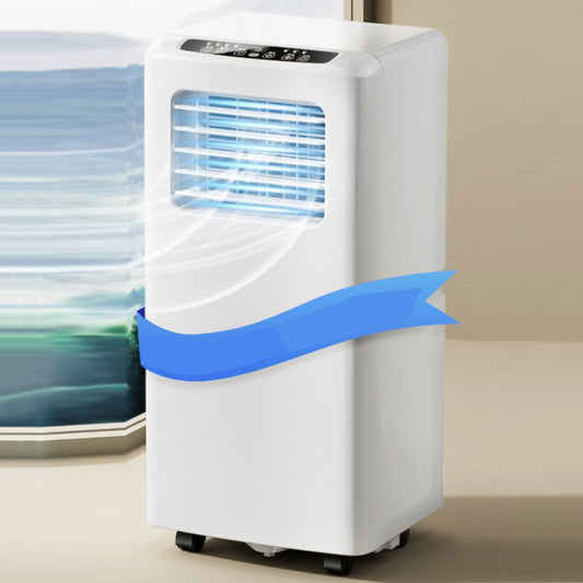  Climatiseur Portable Smart AC Unit Avec Déshumidificateur Cool Et Modes De Ventilateur, Télécommande, Minuterie 24H, Kit De Fenêtre, Pas De Mur Requis Pour Le Bureau De La Chambre