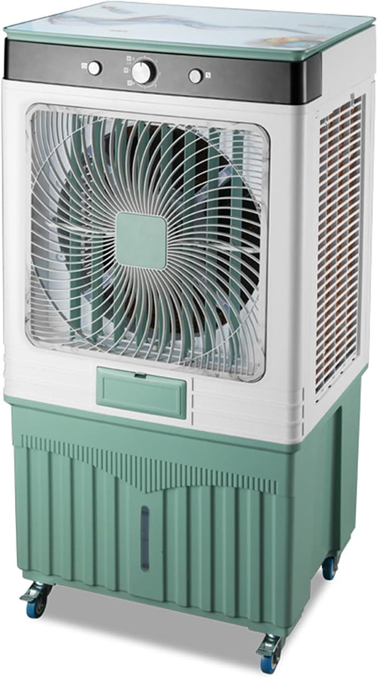 GENERIC Climatiseur Portable, Refroidisseur D'air Par évaporation Avec 3 Vitesses Et Réservoir D'eau, Refroidisseur De Marais Efficace Pour La Maison, Le Bureau, Le Garage, économe En énergie Et Compact
