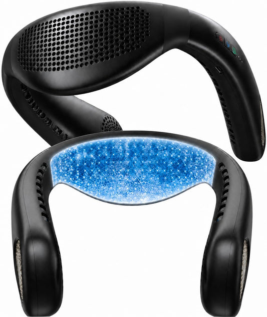 TORRAS COOLiFY Air 2025 Ventilateur De Cou Amélioré Climatiseur, Refroidissement Pro à Double Flux D'air, Ventilateur Portable Ultra-léger Rechargeable, Ventilateur De Refroidissement Personnel