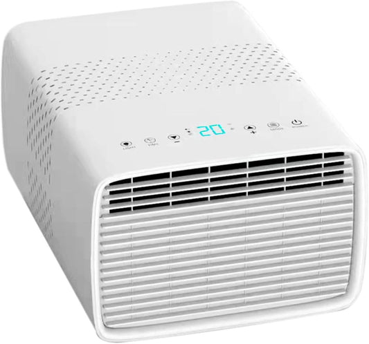 GENERIC Mini Climatiseur Portable Pour Camping Et Maison – 220 V/480 W, Pas De Drainage Nécessaire, Télécommande Infrarouge, Minuterie 24h, Faible Bruit, Facile à Nettoyer, économie D'énergie, Refroidissement
