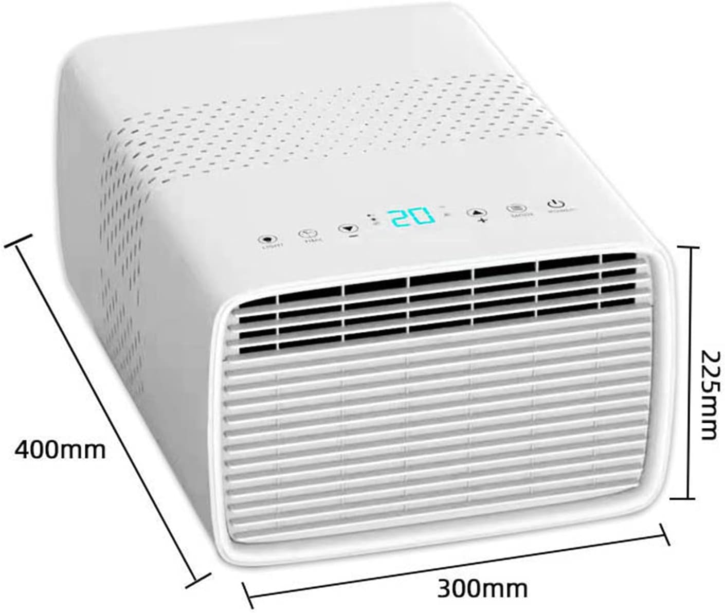 GENERIC Mini Climatiseur Portable Pour Camping Et Maison – 220 V/480 W, Pas De Drainage Nécessaire, Télécommande Infrarouge, Minuterie 24h, Faible Bruit, Facile à Nettoyer, économie D'énergie, Refroidissement