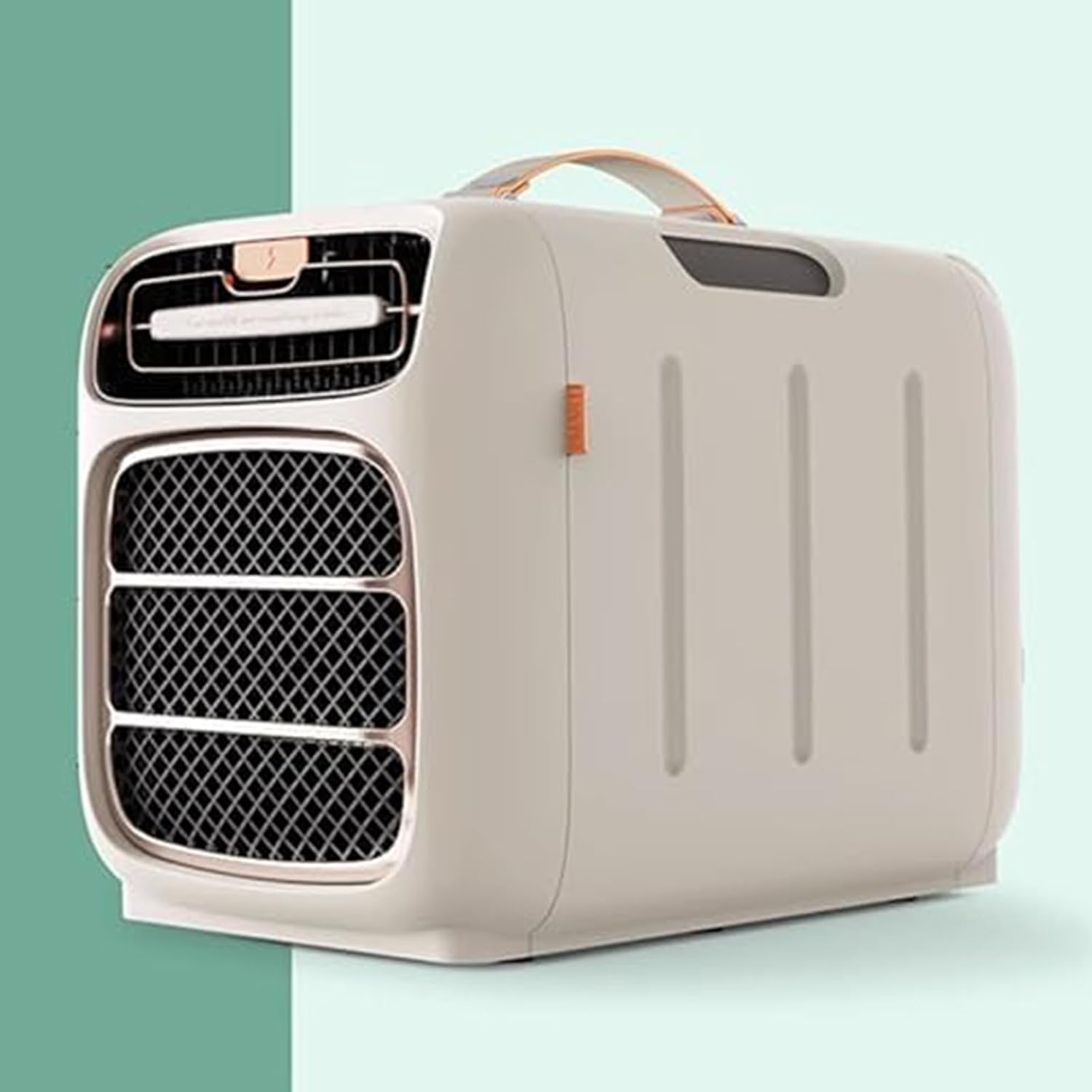 GENERIC Unité De Climatisation Portable Pour Camping RV, 500W Refroidissement Et Chauffage, Fonctionnement Silencieux Sous 42dB, Télécommande, Idéal Pour Les Tentes Petites Chambres, Réglage Rapide De La Temp