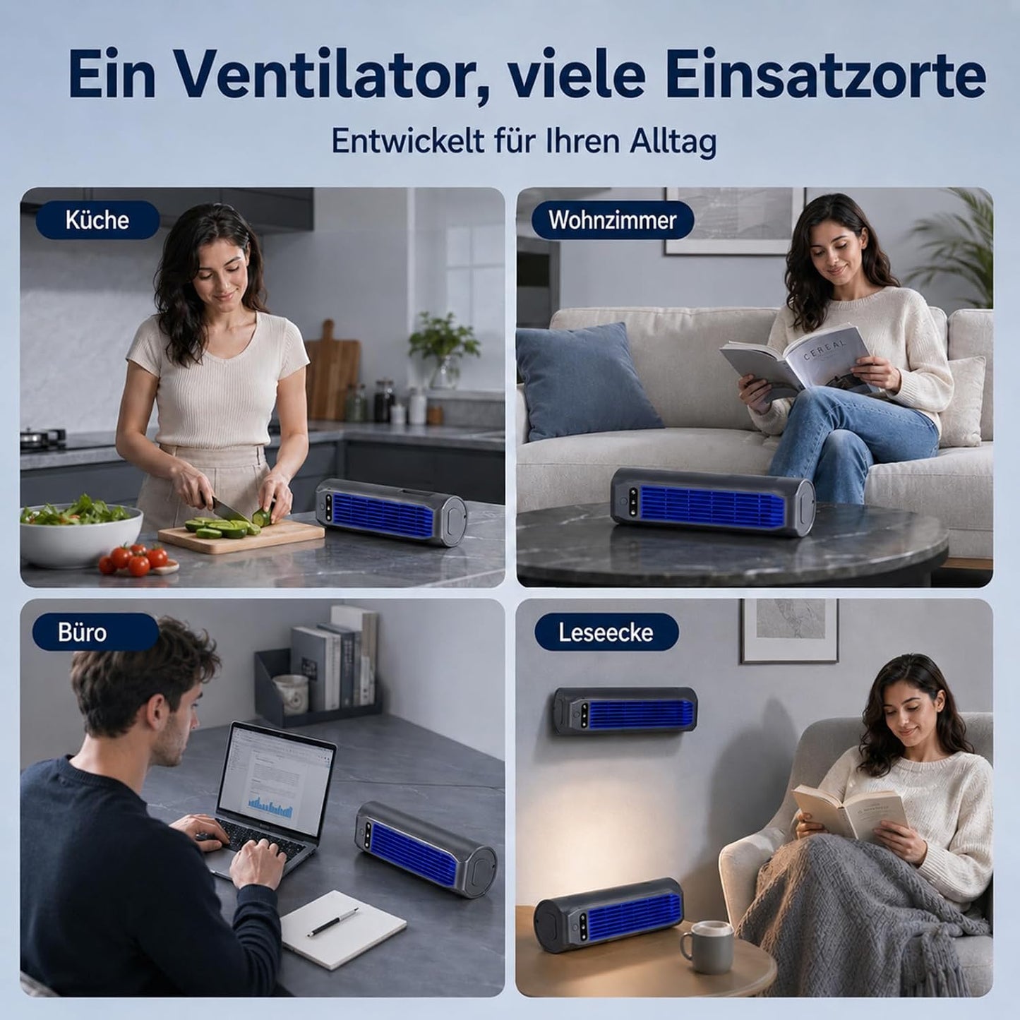  Coldeez Cooling Ace, Cooldeez Cooling Ace, Trois Vitesses De Réglage, Fixation Murale Sans Perçage, Idéal Pour La Maison Et Les Voyages
