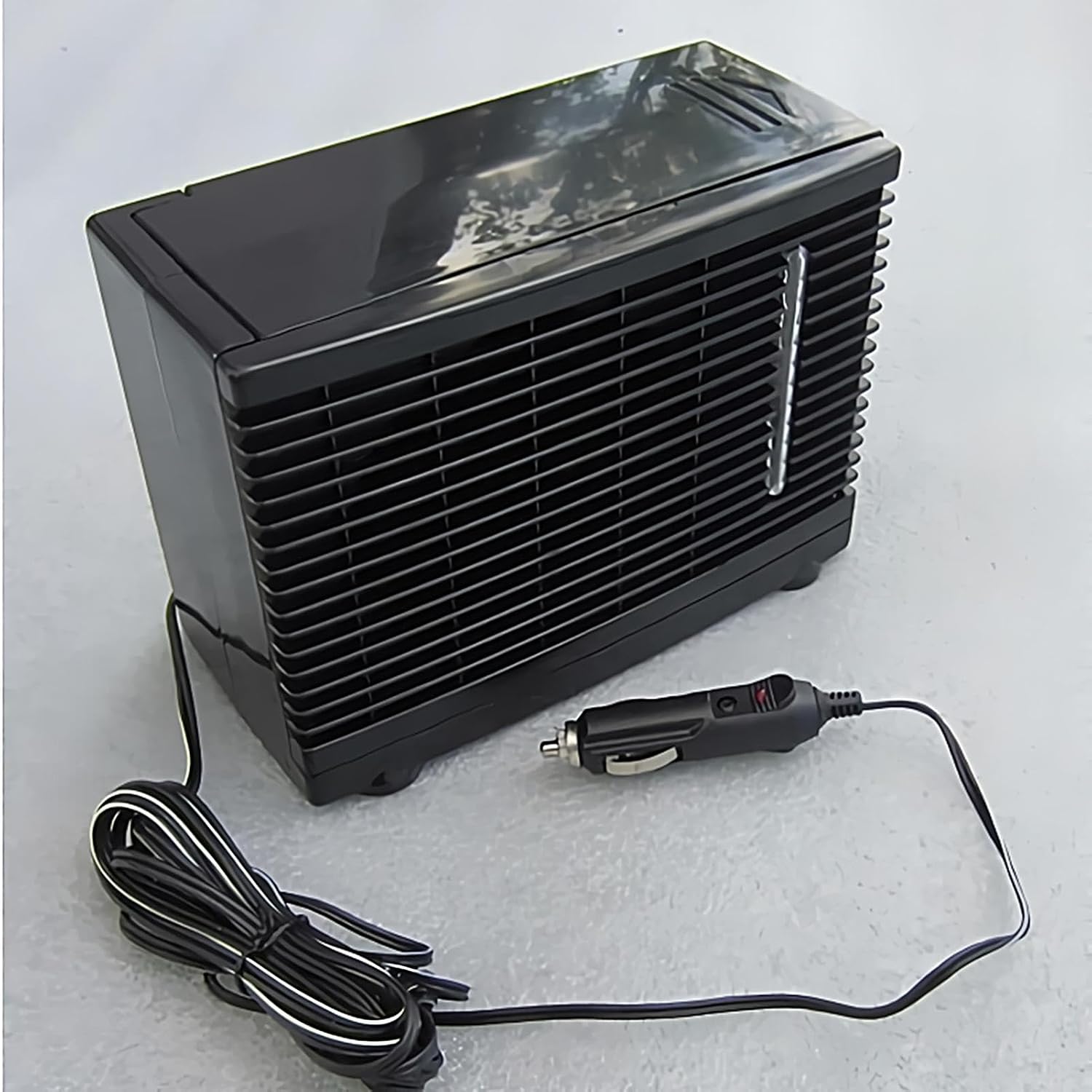 GENERIC Ventilateur D'air Pour Voiture – Souffleur D'air, Appareil 12 V 950 G, Unité évaporative, Support Adhésif Sécurisé | Système De Refroidissement Du Réservoir D'eau Pour Tables, Bureaux, étagères