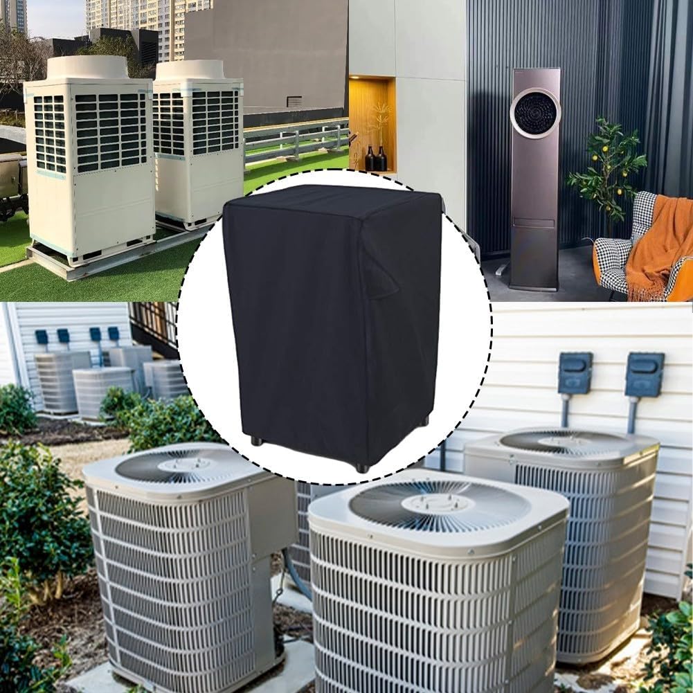  Zoegneer Housse Anti-poussière Portable Pour Climatiseur D'extérieur - Pour La Maison Et La Cuisine (65 X 50 X 100 Cm)