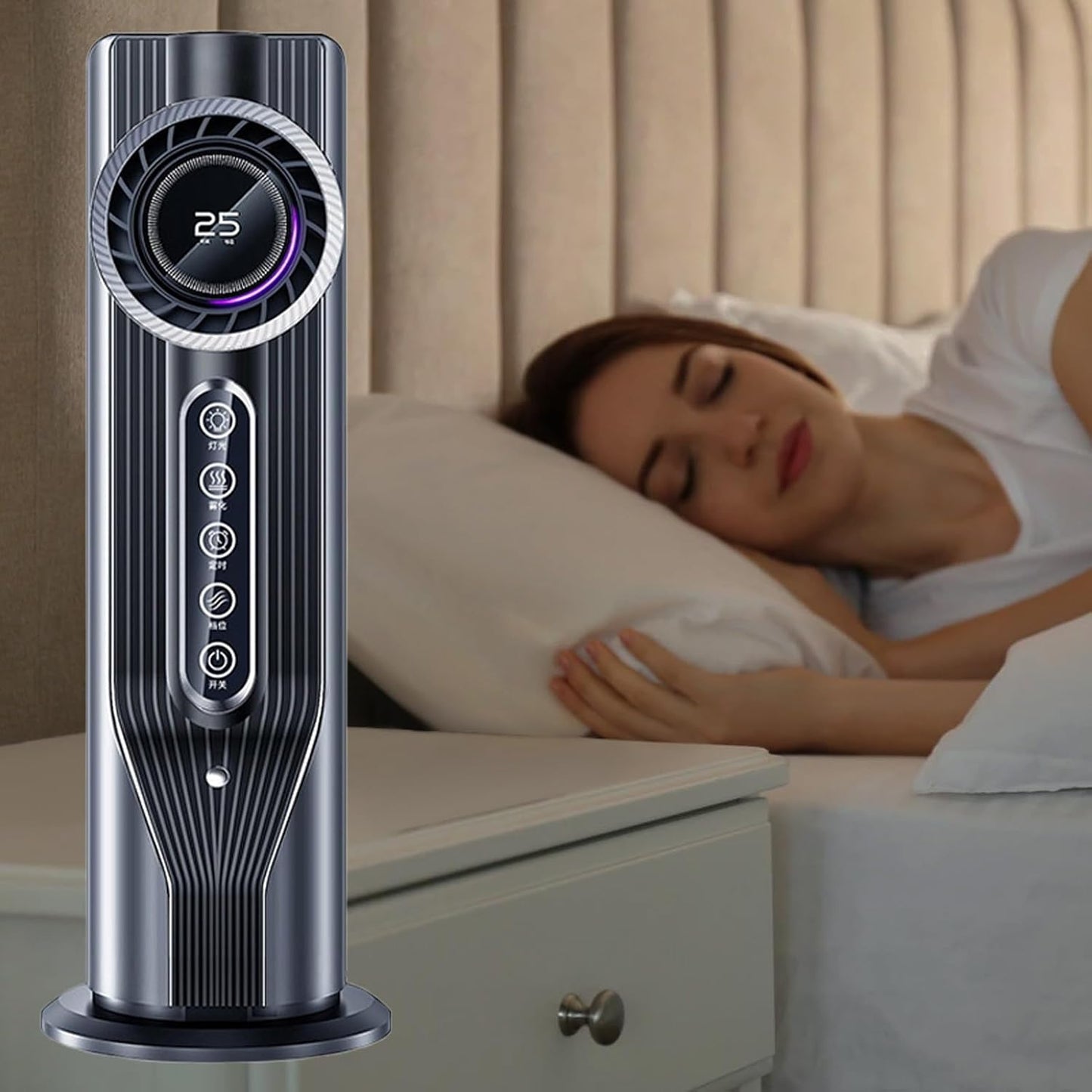 GENERIC Unité De Climatisation Portable – Refroidisseur D'air Par évaporation – Mini Unité De Climatisation Personnelle Silencieuse Pour Chambre, Bureau, Tente De Camping, Dortoir