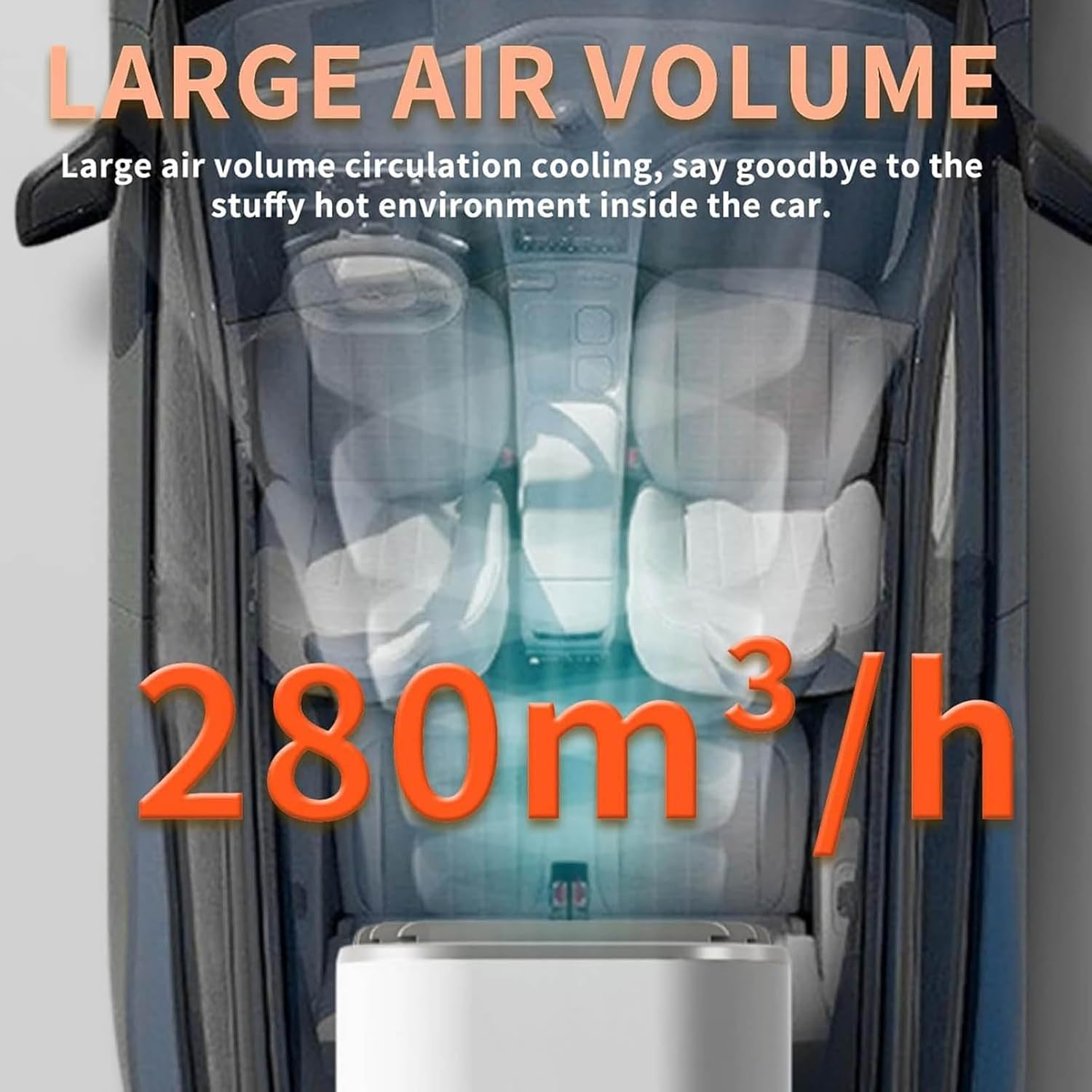  Climatiseur Portable 5000 BTU, Ventilateur Personnel Compact Avec Minterie 24h/24 Et Mode Veille, Refroidisseur Efficace énergétique Pour La Chambre, Bureau, VR, Camping Jusqu'à 160 Pieds Carrés