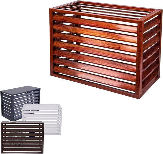 GENERIC Housse De Pompe à Chaleur D'extérieur 1,5P – Housse De Protection En Aluminium Pour Climatiseur – Réduction Du Bruit – Multifonctionnel – Résistant Aux Intempéries – Bouclier De Condensateur Extérieur