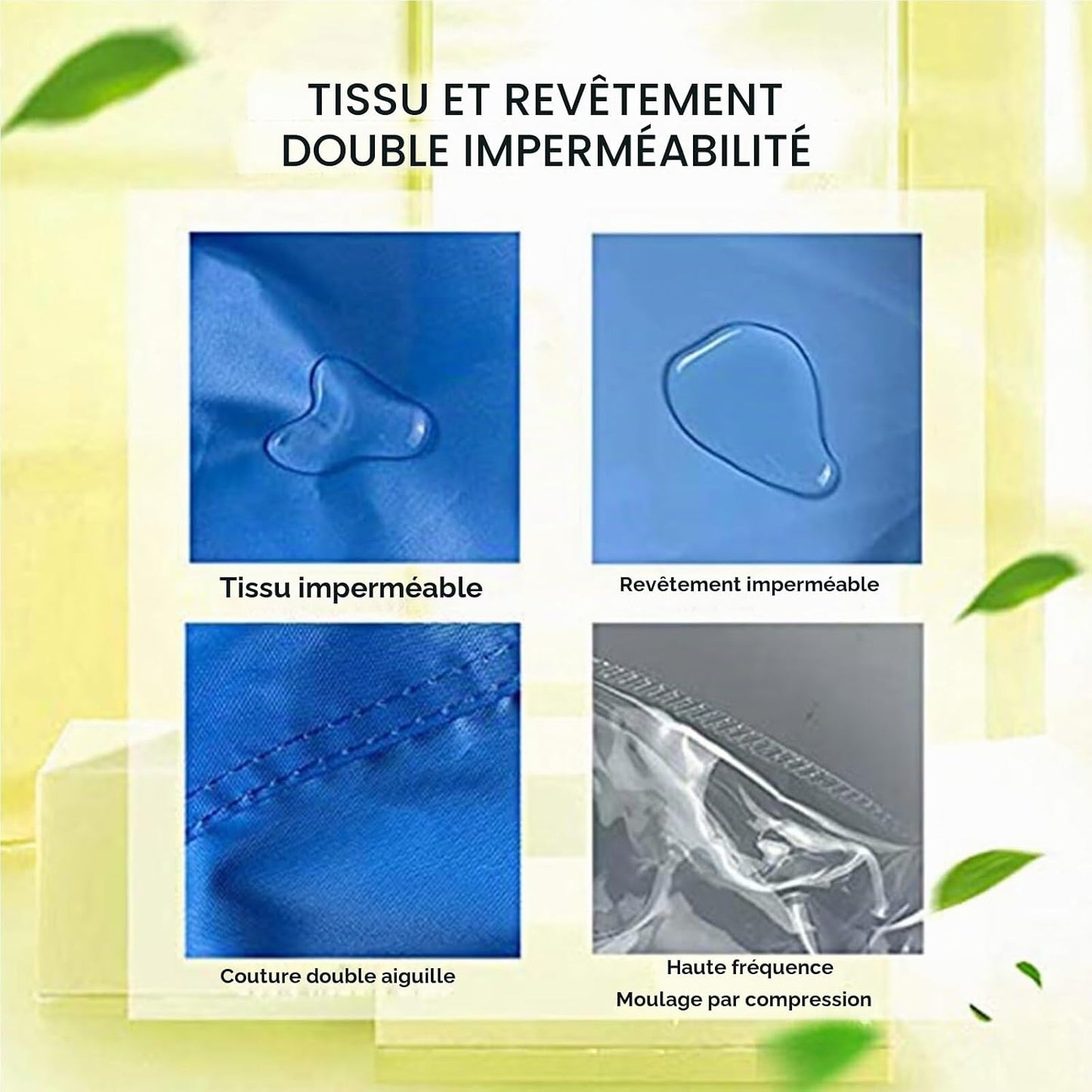  Sac De Lavage Pour Climatiseur D'air, Couvercle Mural Pour Climatiseur Avec Bec De Vidange Et Tuyau étanche Anti-poussière (Q533)