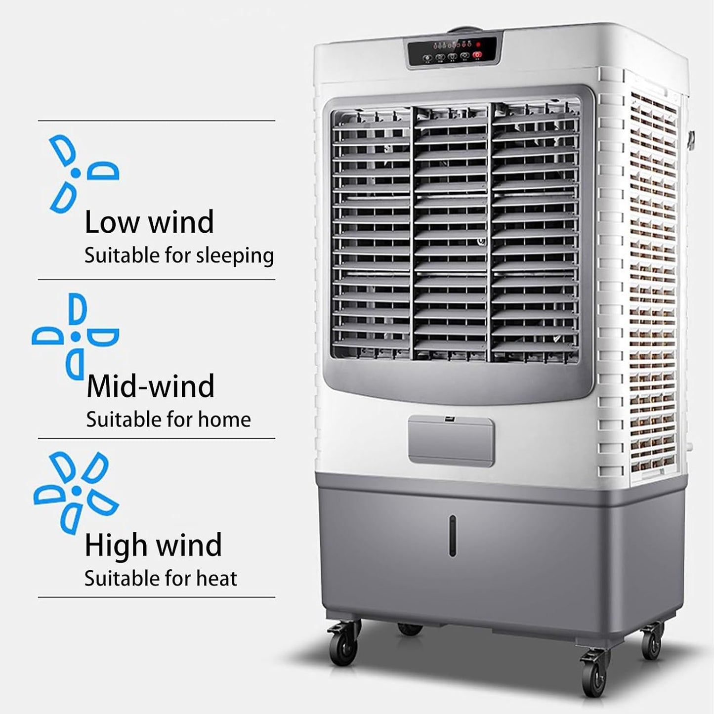  Climatiseurs Portables 3 En 1, Refroidisseur D'air Par Évaporation Avec Minuterie Intelligente Et Réservoir D'eau, Ventilateur De Refroidissement D'air Pour Intérieur Et Extérieur