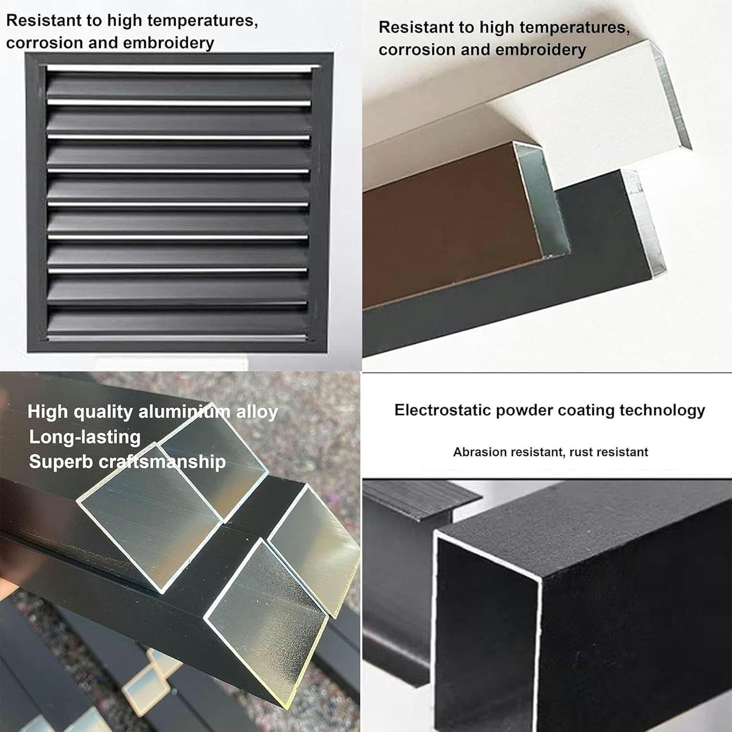  Housse De Climatisation En Aluminium Durable Pour Climatiseurs Et Pompes à Chaleur Pour Unités Extérieures, Protection Contre Les Intempéries, Idéale Pour Les Systèmes Mini Split