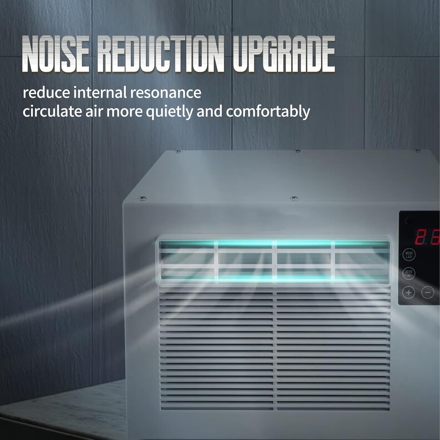 280W Portable AC Unit 1876 BTU Mini Refroidisseur Déshumidificateur Calme Ventilateur De Chevet Dortoir 5 M2 Économisation D'énergie Appareil De Climatisation Personnel